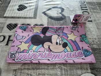 Trousse minnie arc en ciel