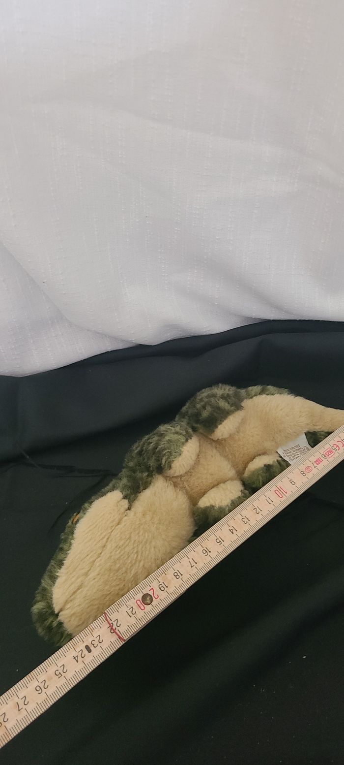 Peluche vintage en tissu d'un crocodile "Aux nations" - photo numéro 5