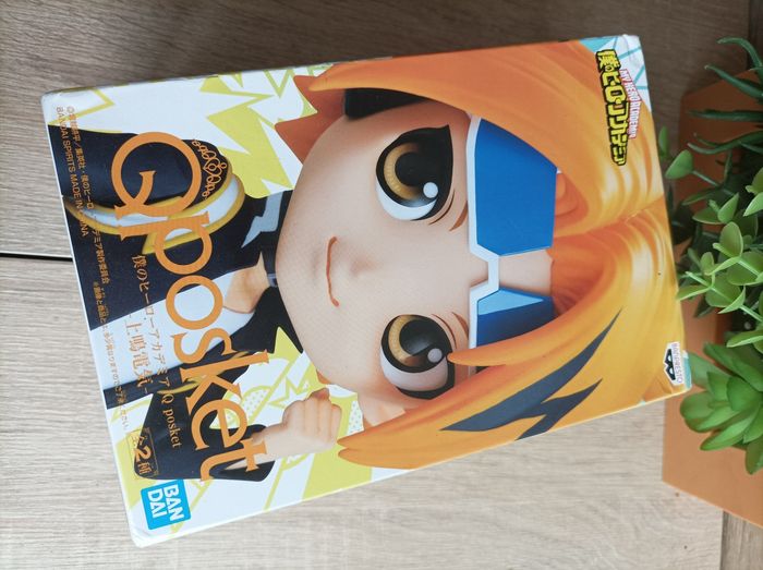 Figurine Denki Kaminari My Hero Academia Mha banpresto qposket Bandai - photo numéro 2