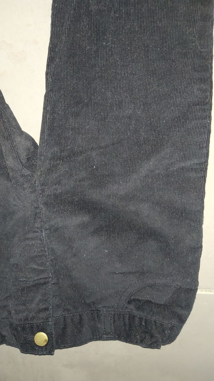 Pantalon velours noir 18 mois - photo numéro 3