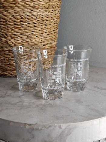 Petits verres collector