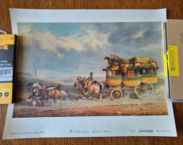 poster ou gravure calèche diligence - photo numéro 7