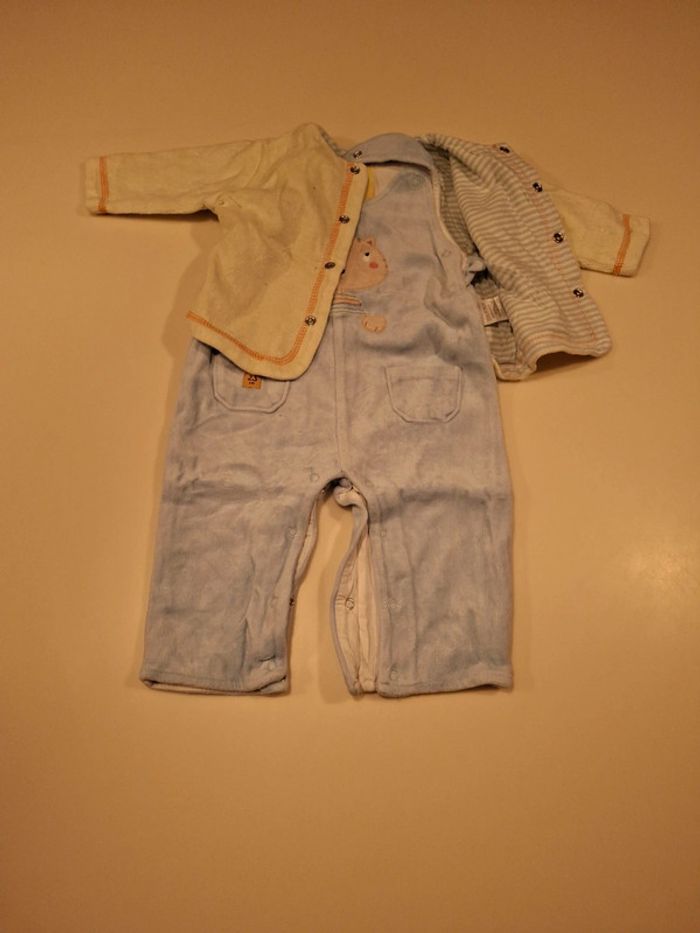 Ensemble veste + salopette