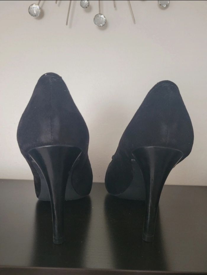 Escarpins talons geox noir - photo numéro 4