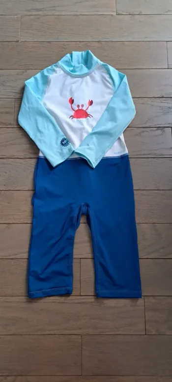 Combinaison enfant anti uv 50+