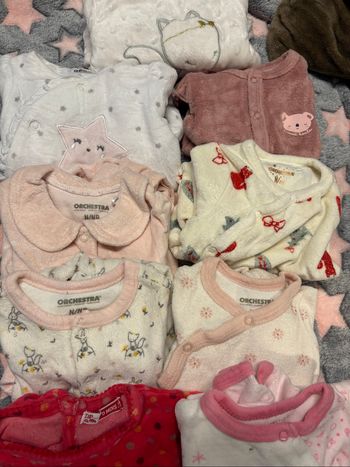 Lot de 9 pyjama fille