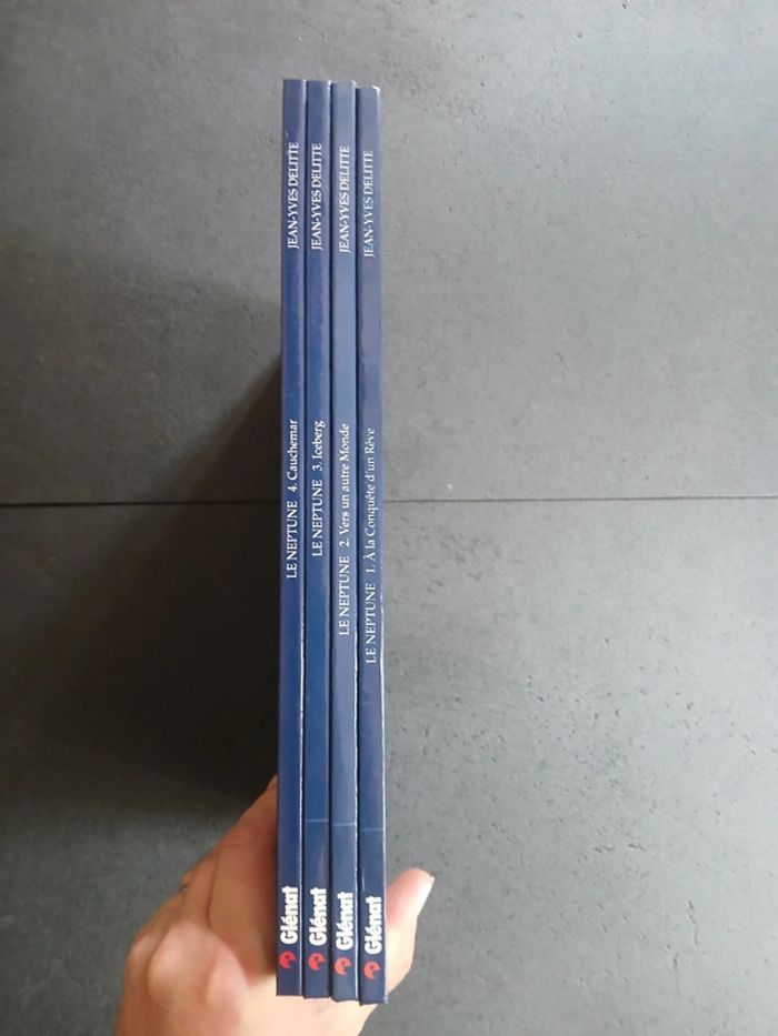Lot de 4 bd le neptune 1 à 4,EO, ex libris tome 1(série complète) - photo numéro 3