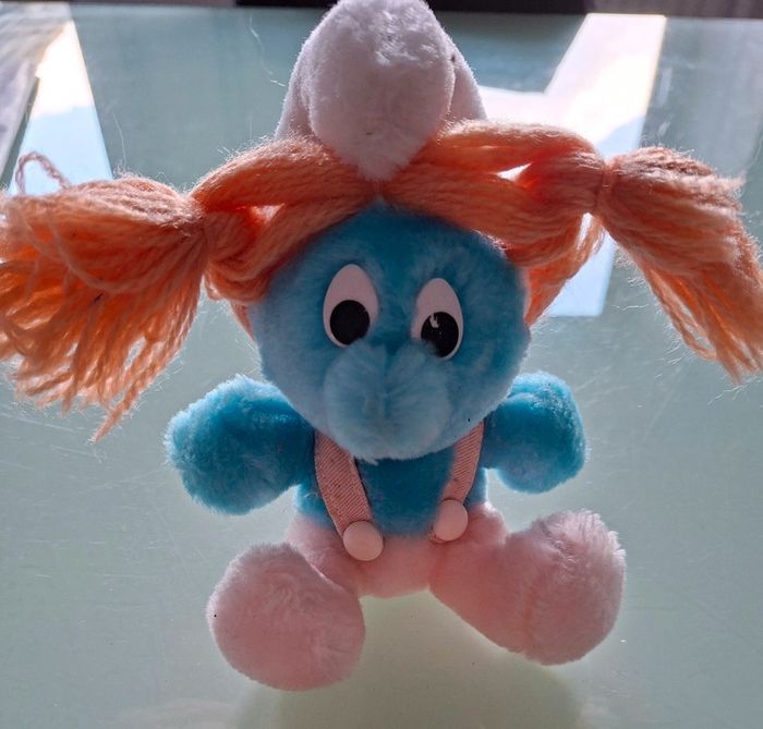 Schtroumpfette en peluche