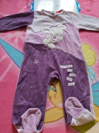 pyjamas fille 12 mois