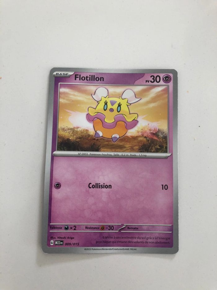 Carte pokemon flotillon
