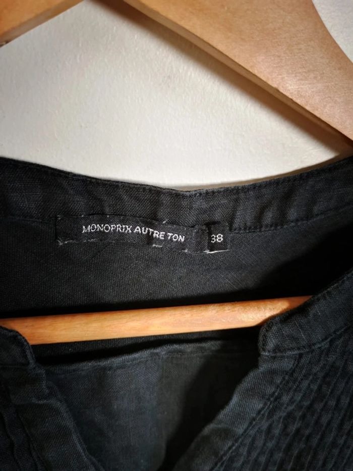 C33 robe noir Monoprix 38 - photo numéro 3