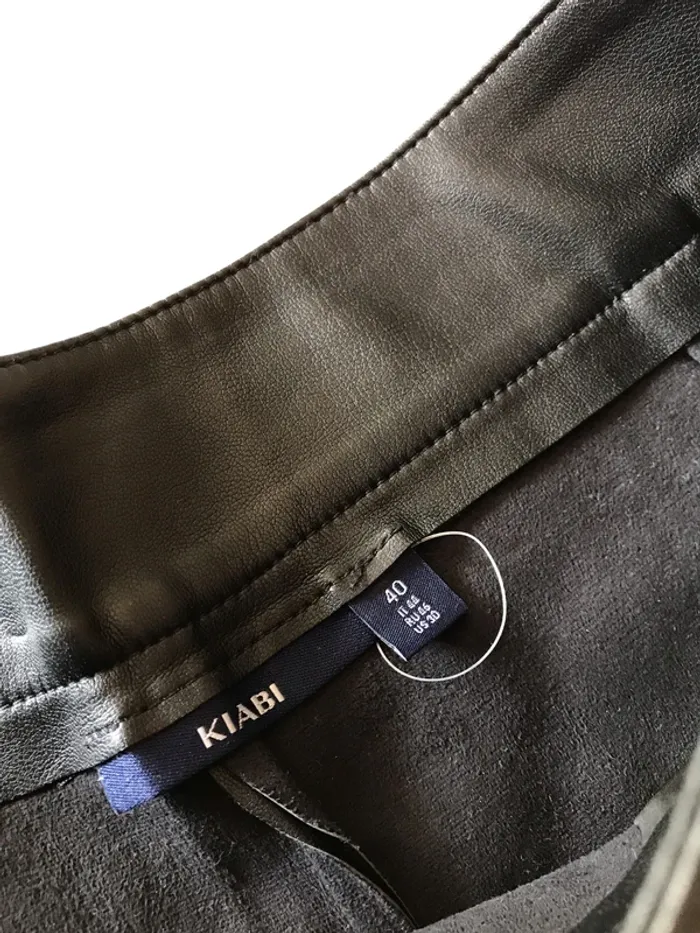 Short effet cuir noir 40 - photo numéro 2