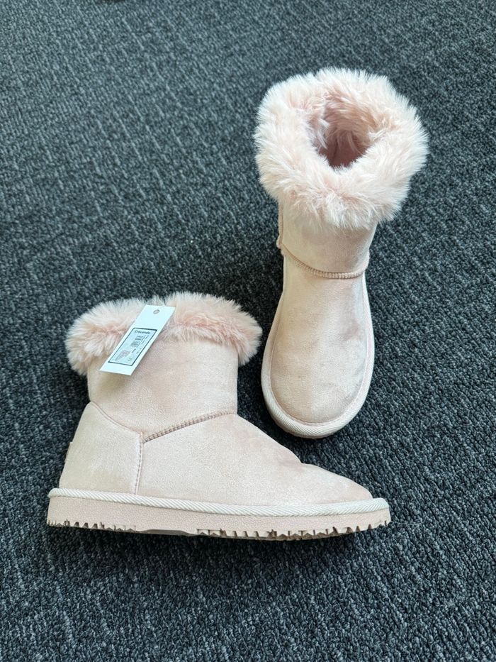 Bottines neuves * 33  * coloris rose poudré - photo numéro 3