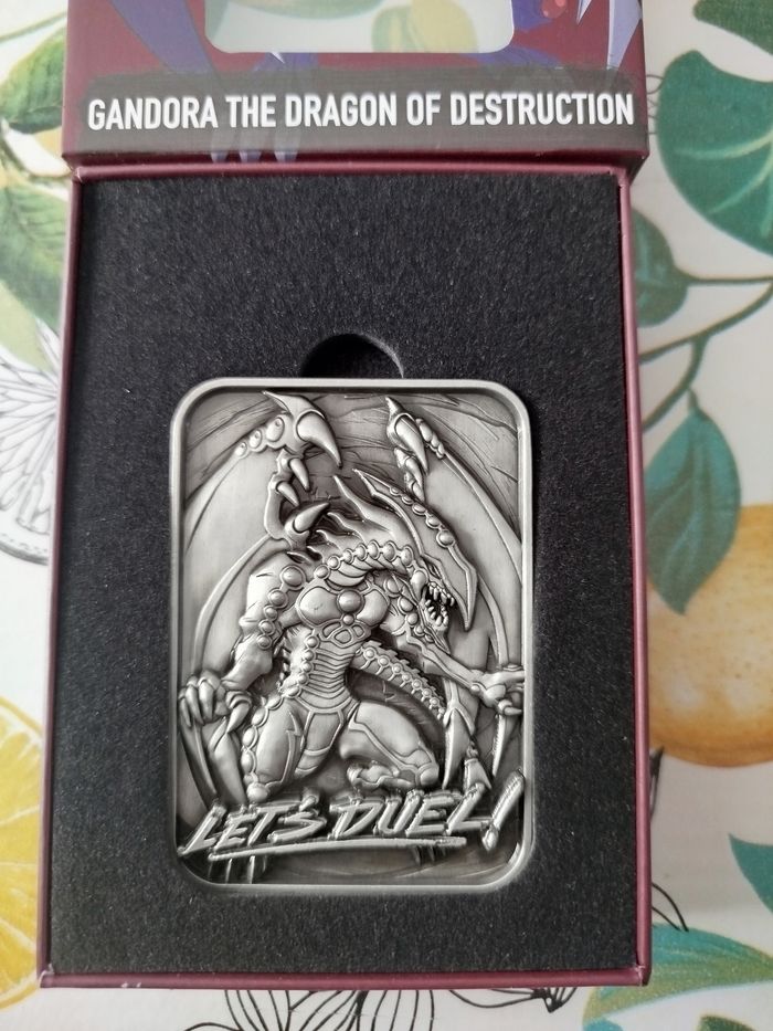 Yu Gi Oh Carte métal collector Gandora le Dragon de la Destruction - photo numéro 2