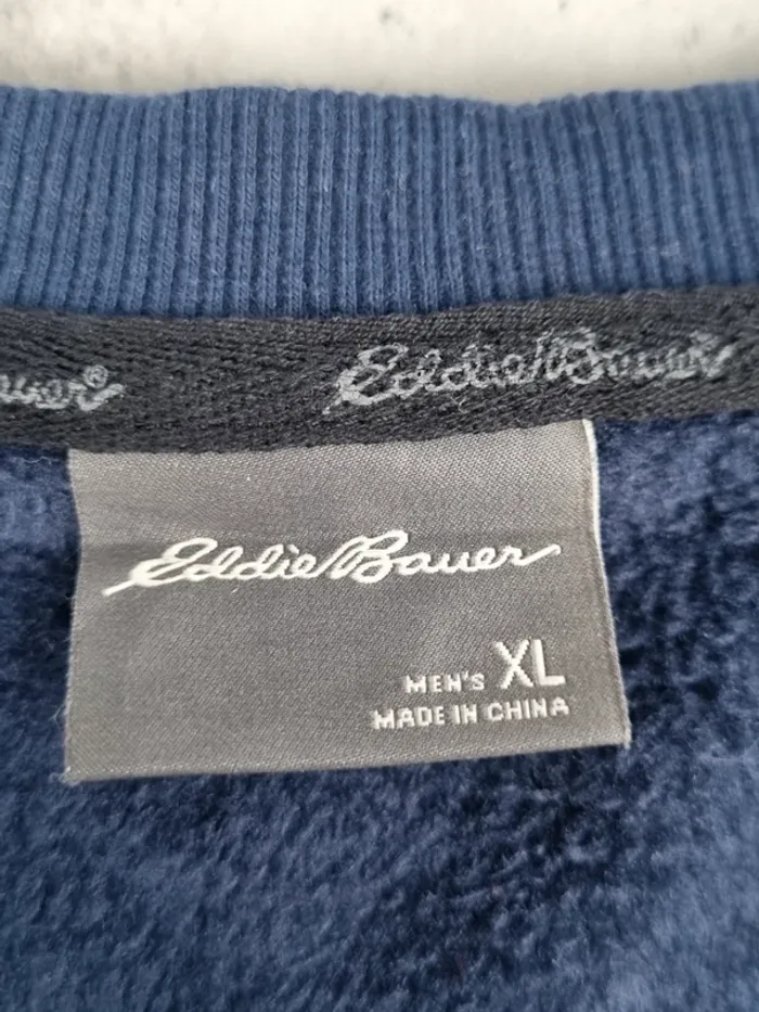 Sweat Eddie Bauer bleu marine – Taille XL Homme - photo numéro 5