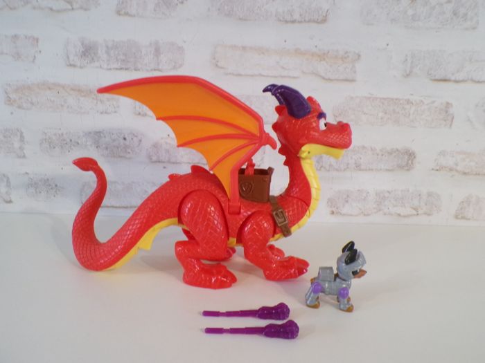 Dragon Braise et Croc le chevalier - Paw Patrol - Pat Patrouille (J5) - photo numéro 3