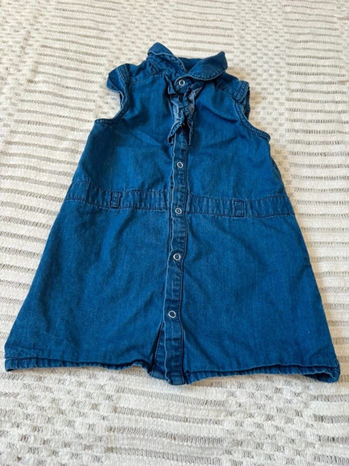 Robe en jean fille 18 mois