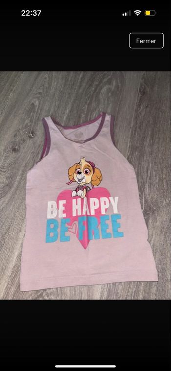 débardeur stella pat patrouille