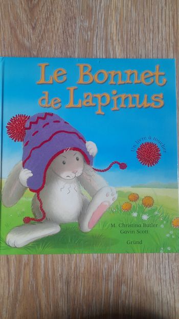Livre à toucher Le bonnet de Lapinus