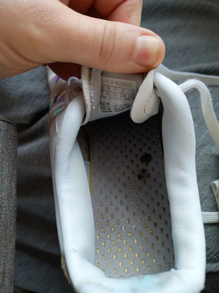 Baskets adidas taille 38 2/3 coloris blanc - photo numéro 12