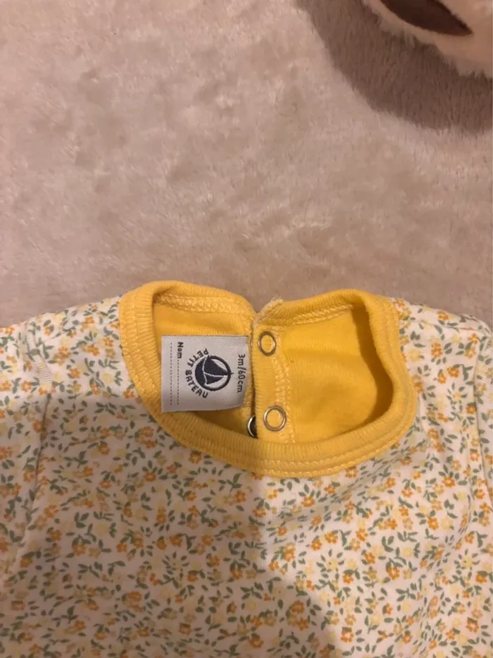 Body robe Petit Bateau - 3 mois - photo numéro 2