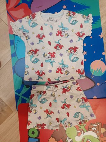 Ensemble Ariel la petite sirène Disney été