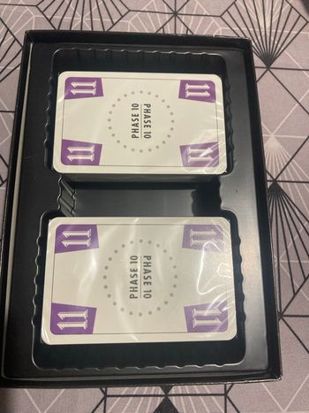 Phase 10 carte sous blister