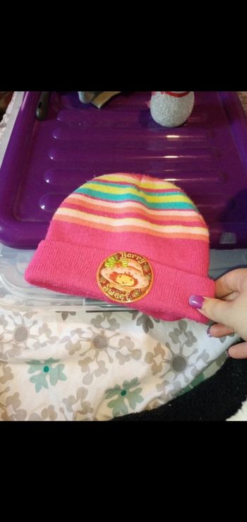 Bonnet Charlotte aux fraises