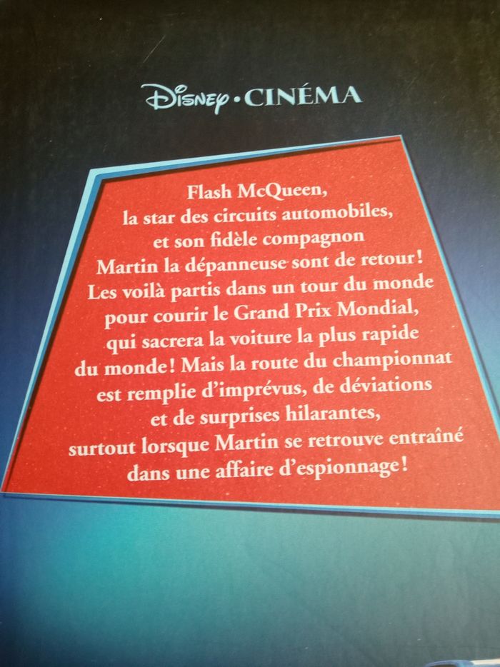 Livre Disney Pixar cars 2 - photo numéro 7