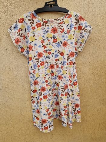 Robe fleurie fille 6 ans