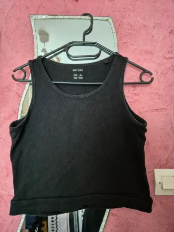 T-shirt noir Esmara