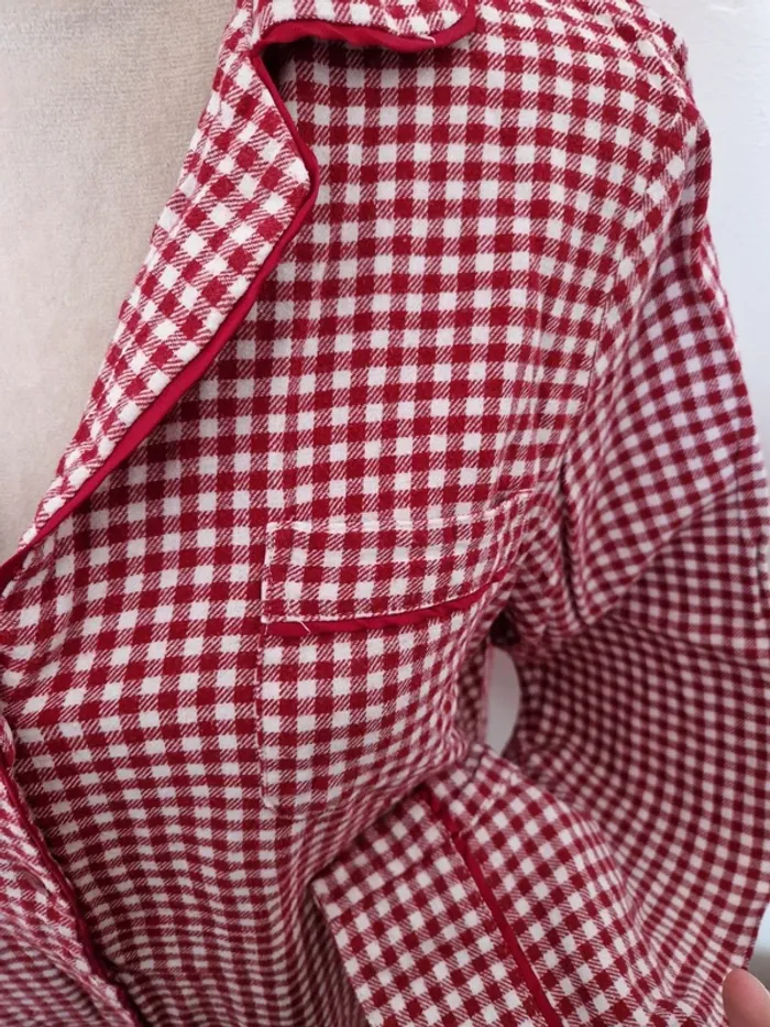 Chemise haut de pyjama a carreaux primark taille M - photo numéro 3