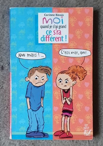 Roman poche Jeunesse "Moi, quand je s'rai grand, ce s'ra différent" (Dès 9 ans) / Lire, c'est partir!