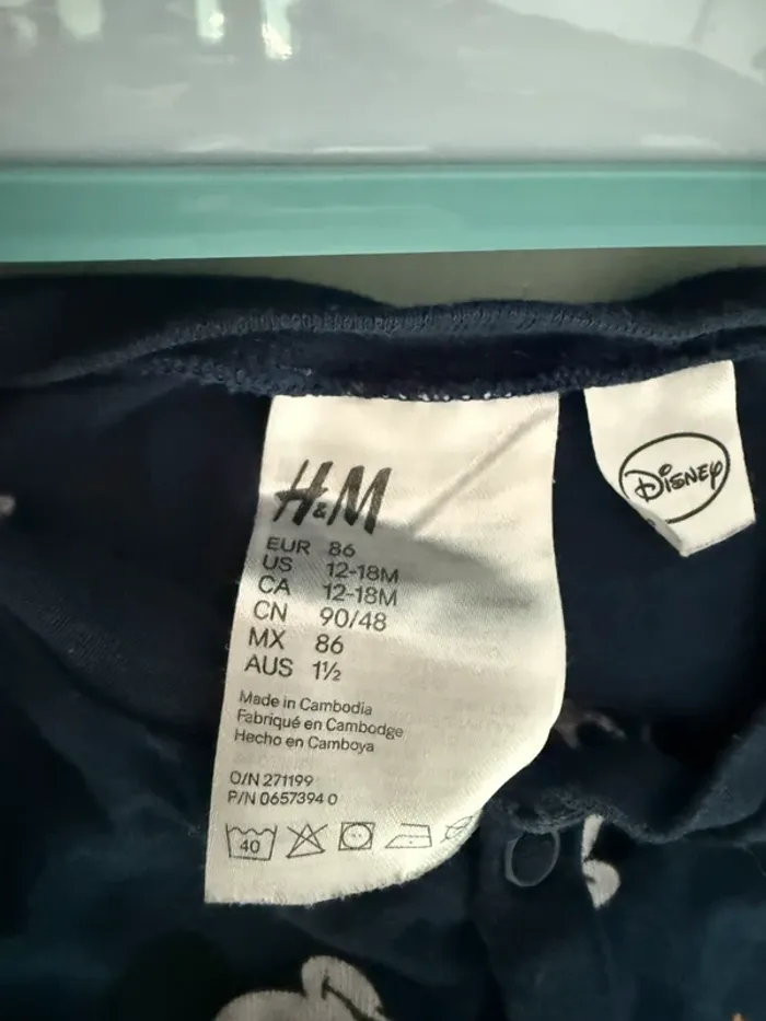 Pyjama léger 12-18 mois Mickey - photo numéro 2