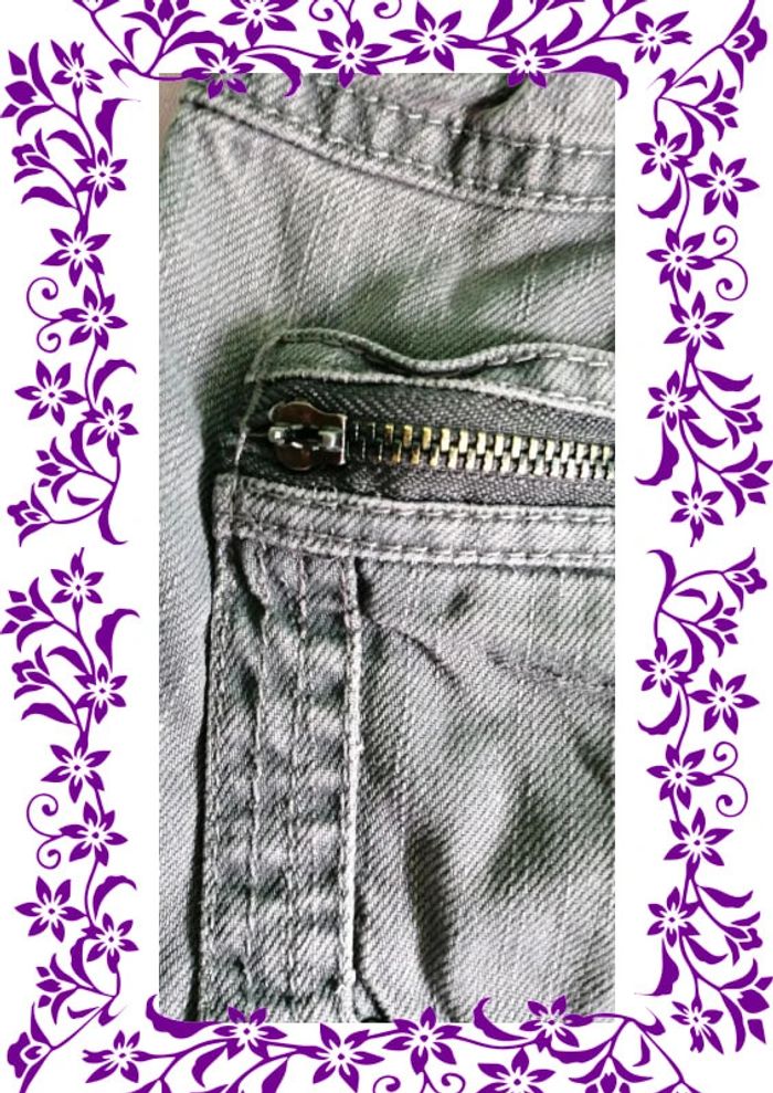 Jeans gris kidkanai - photo numéro 2