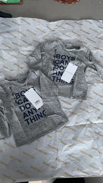 Hauts manches longues 9 mois 71cm