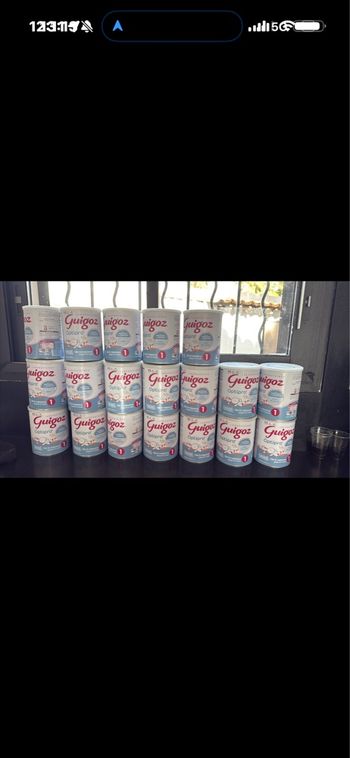 Lait guigoz optipro 1