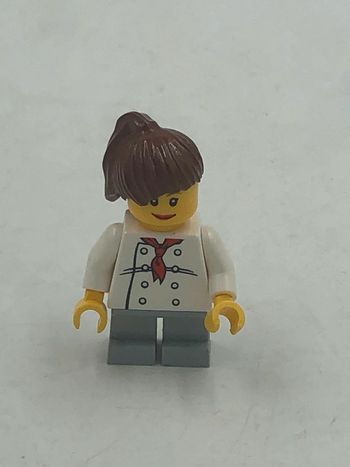 Figurine Lego femme chef restaurant