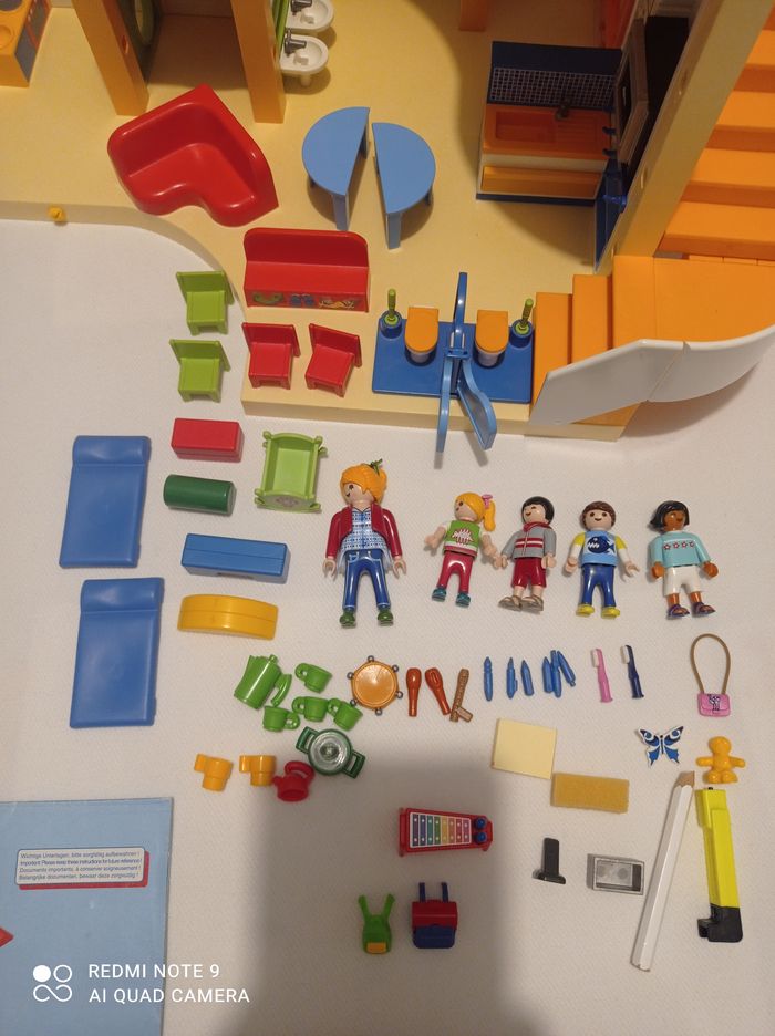 Lot playmobil city life - garderie 5567 avec boite - espace crèche 5570 - photo numéro 6
