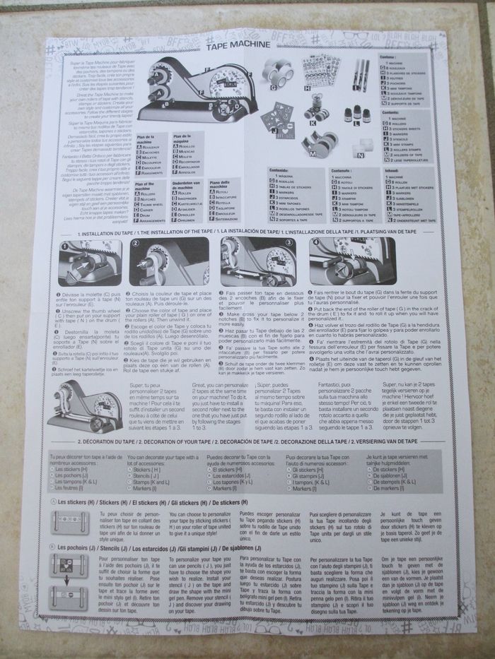 Tape machine Only 4 girls - photo numéro 9