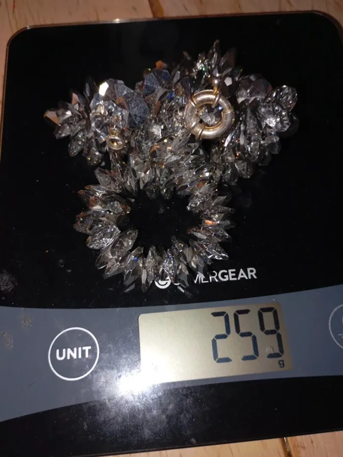 Superbe collier en cristal de bohème - photo numéro 6