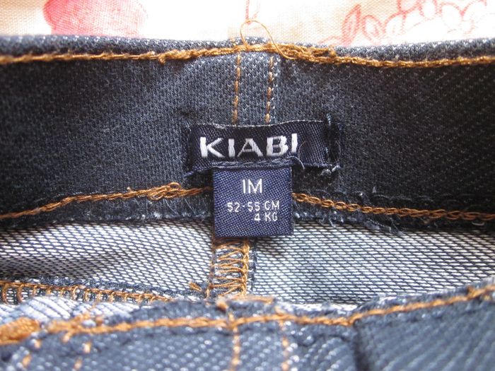 Legging jean bleu foncé 1 mois - photo numéro 3