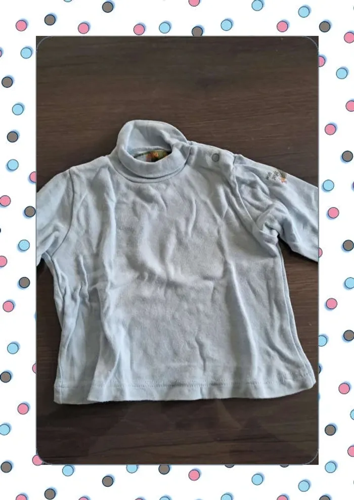 Tshirt col roulé 6 mois