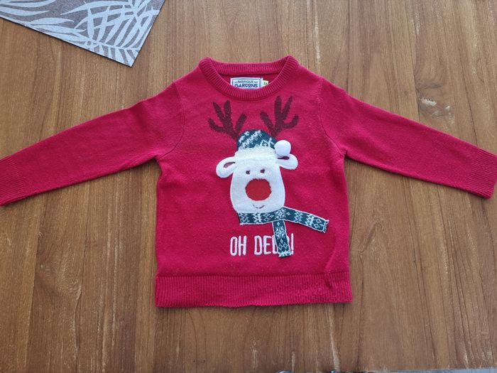 Pull Noël garçon 3 ans