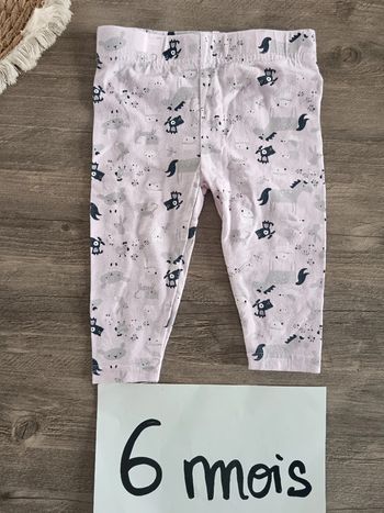 🌞 legging rose 6 mois très Bon état général