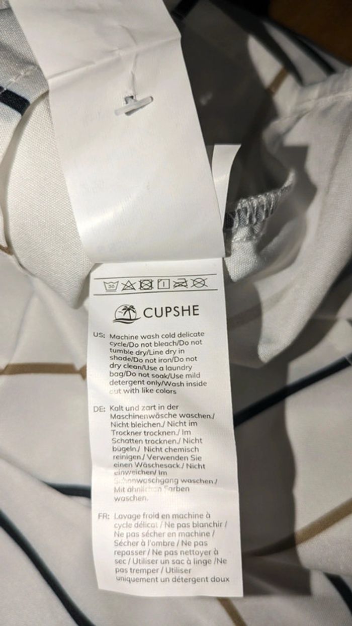 Combi short à mi manches chauve-souris taille S/38 jamais porté - photo numéro 7