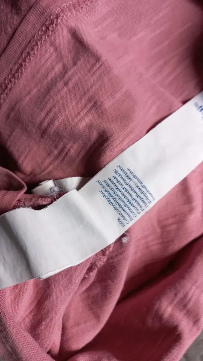 T-shirt vieux rose okaidi t6 - photo numéro 10