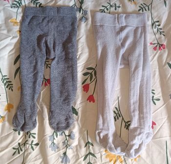 Lot de 2 collants 🌸