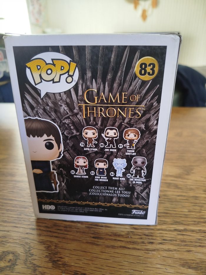 🔥 Funko Pop! – Game of Thrones #83 – King Bran the Broken 👑 - photo numéro 3