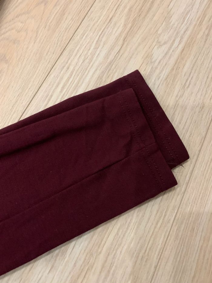 Jegging bordeaux - photo numéro 2